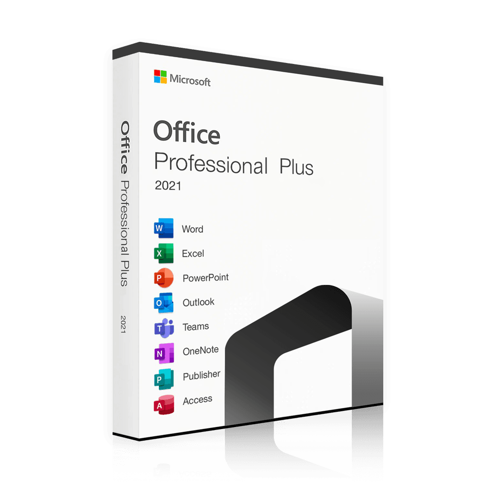 Microsoft Office 2021 Professional Plus + Project 2021 Professional + Visio 2019 Professional | Black Friday | 3 Programs for the Price of 1