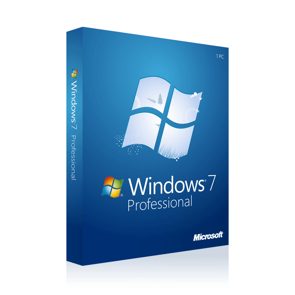 Microsoft Windows 7 Professional | 32 & 64-bit | 1 PC